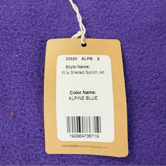 Patagonia NWT Women's Size S Shelled Synchilla Jacket 23020 Sample Fleece Lined - Picture 9 of 14